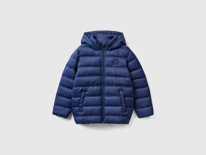 Boys Hooded Jacket - Navy