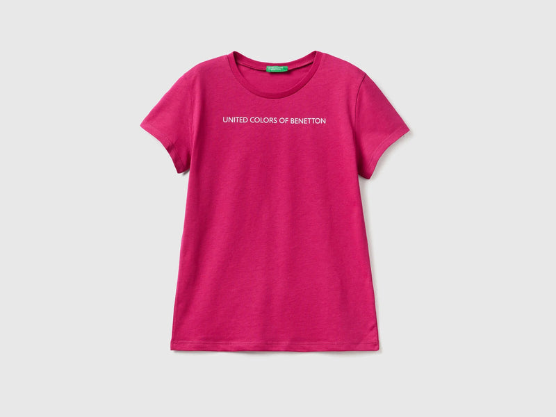 Girls Logo T-Shirt - Magenta