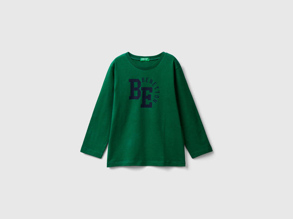 Boys BE Long Sleeve T-Shirt - Green