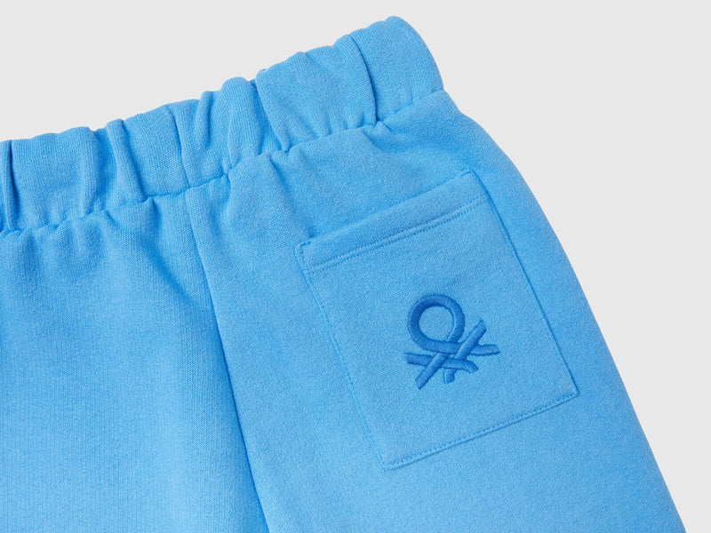 Boys Warm Sweat Joggers - Blue