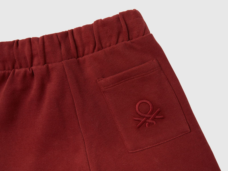 Boys Warm Sweat Joggers - Red