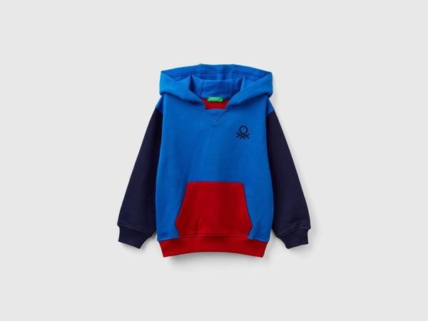 Boys Kangaroo Pocket Hoodie - Royal