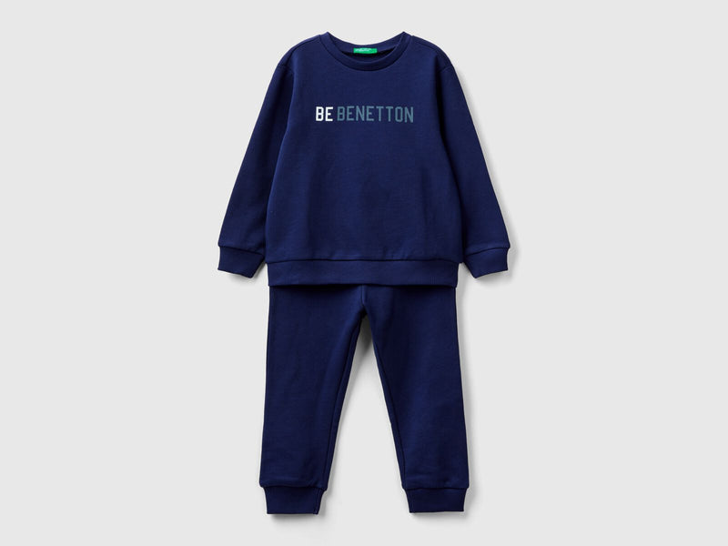 Boys Tracksuit - Navy