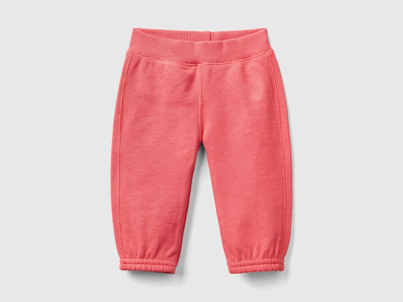 Boys Cuff Joggers - Pink