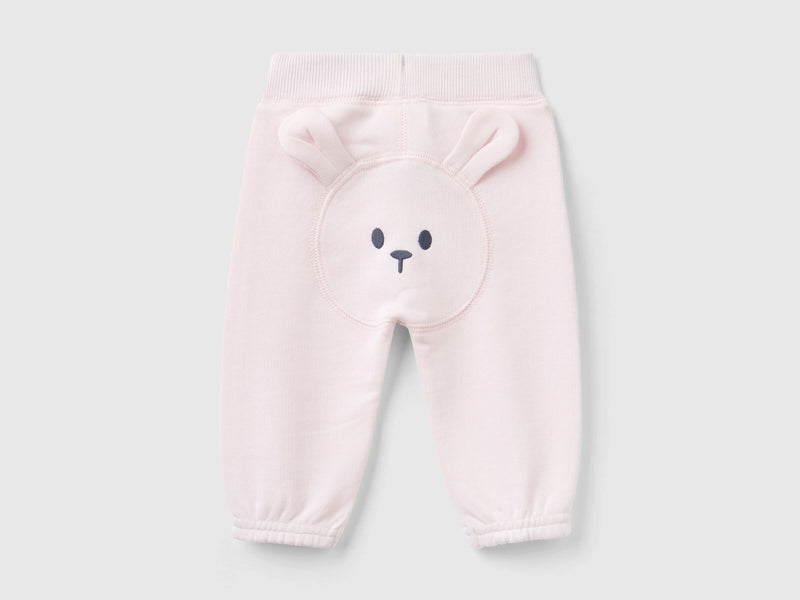 Boys Cuff Joggers - Light Pink