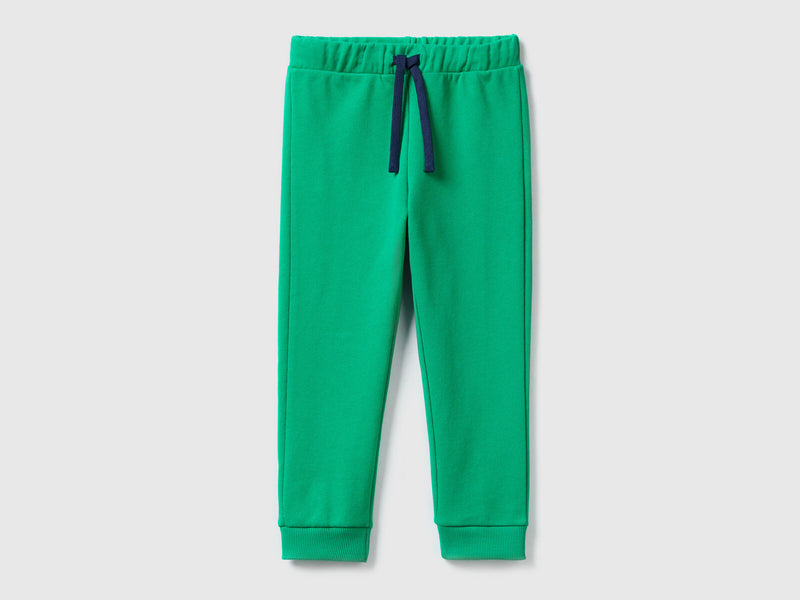 Boys Cuff Joggers - Green