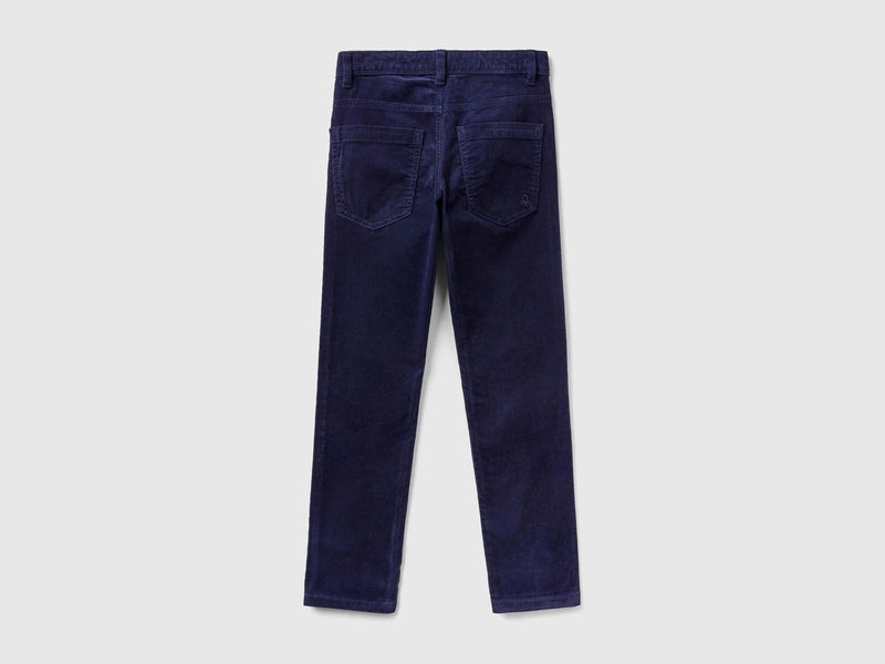 Boys Slim Cords - Navy