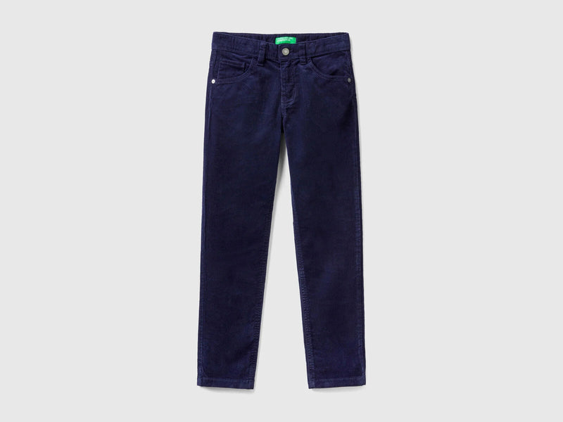 Boys Slim Cords - Navy