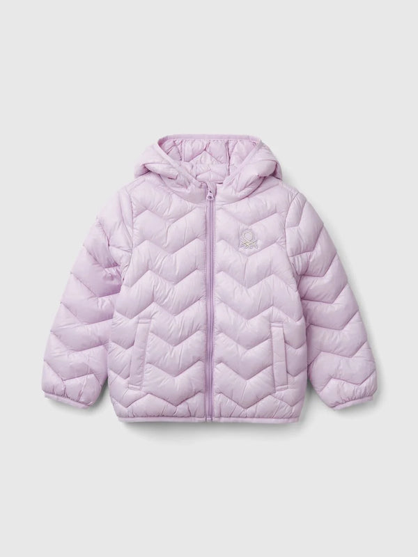 Girls Hooded Jacket - Lilac