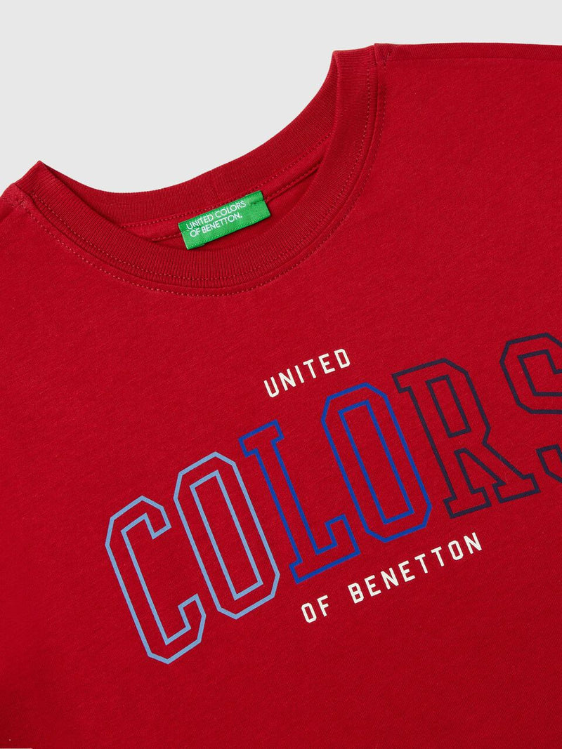 Front Logo T-Shirt - Red