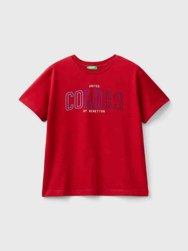 Front Logo T-Shirt - Red