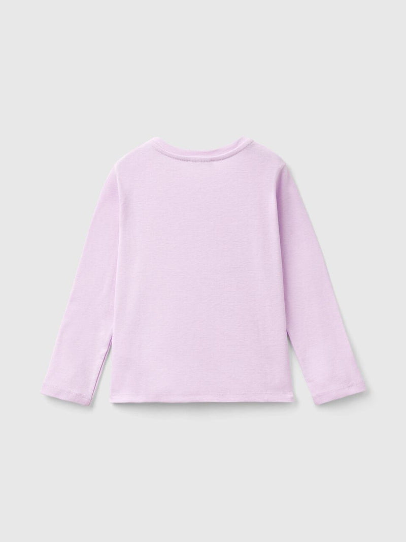 Logo Long Sleeve T-Shirt - Lilac