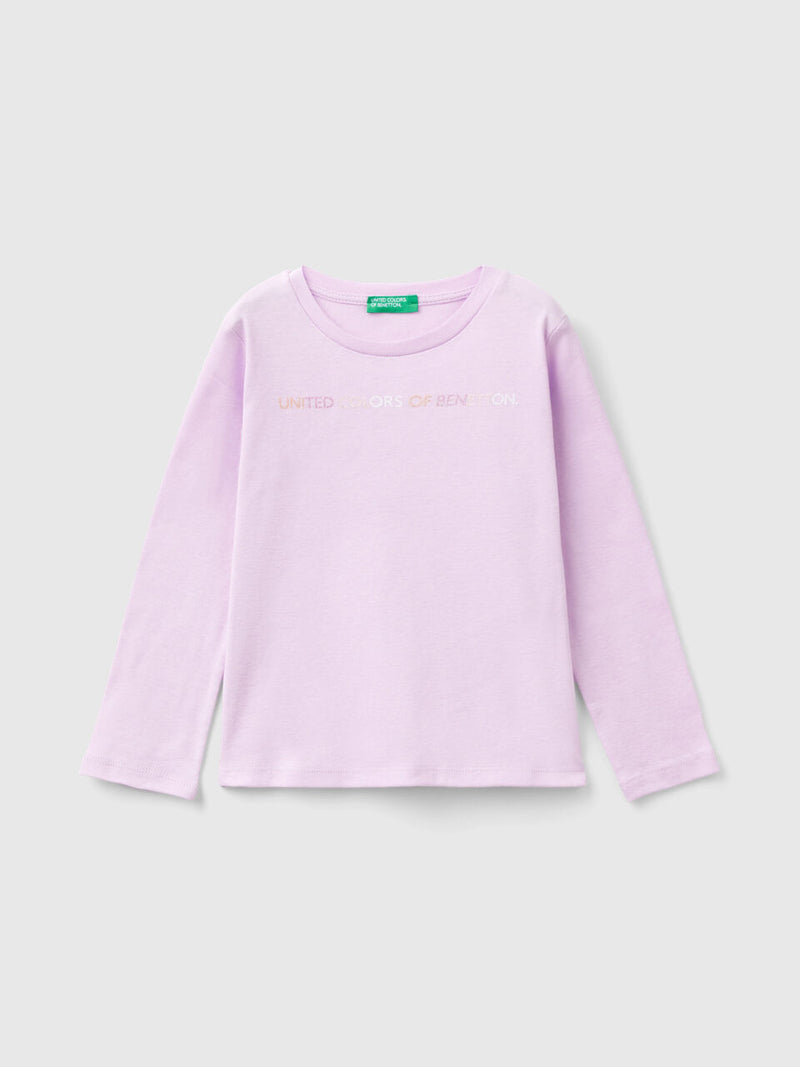 Logo Long Sleeve T-Shirt - Lilac