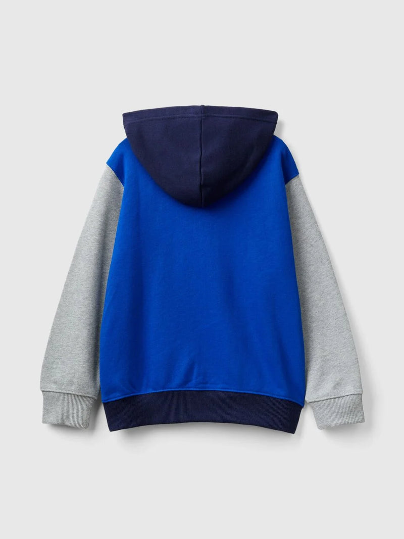 Kangaroo Pocket Hoodie - Blue/navy