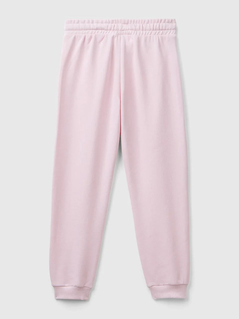 Girls Cuff Joggers - Pink