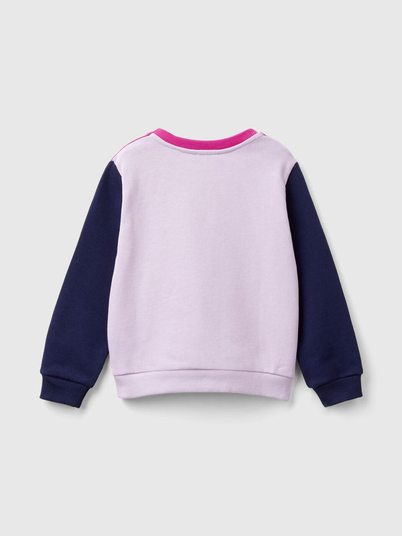 Logo Round Neck Sweatshirt - Fuchsia/pink