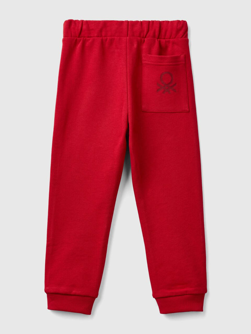 Boys Cuff Joggers - Red