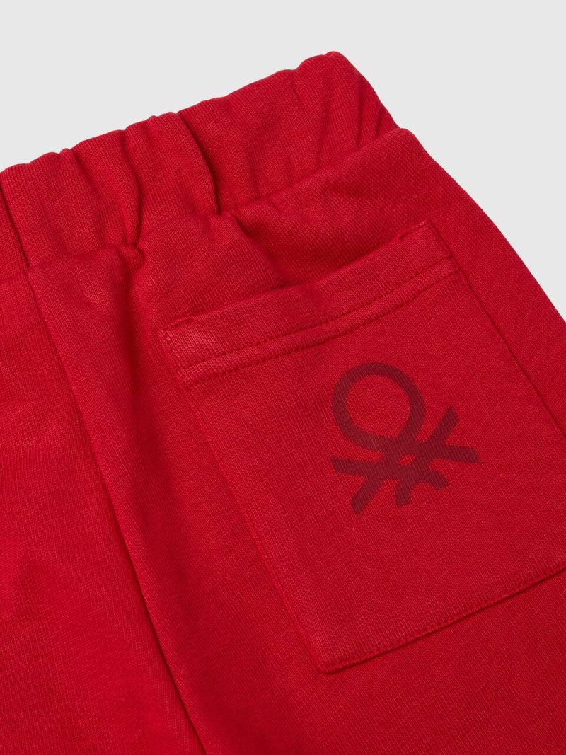 Boys Cuff Joggers - Red