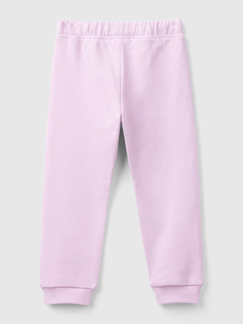 Girls Cuff Joggers - Lilac