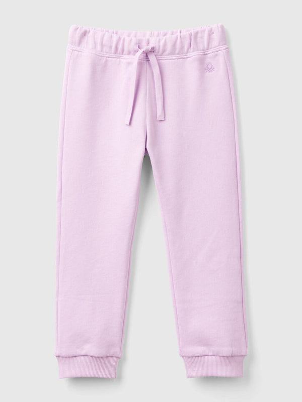 Girls Cuff Joggers - Lilac