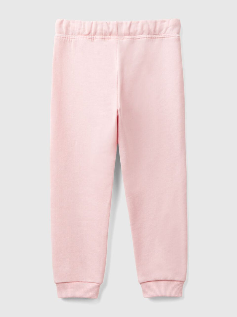 Girls Cuff Joggers - Pink