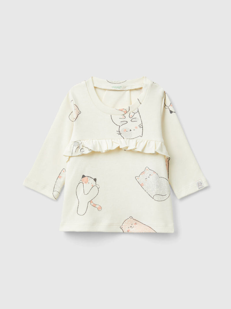 Kitten T-Shirt - Cream