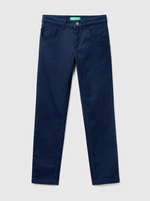 5 Pocket Slim Chino - Navy