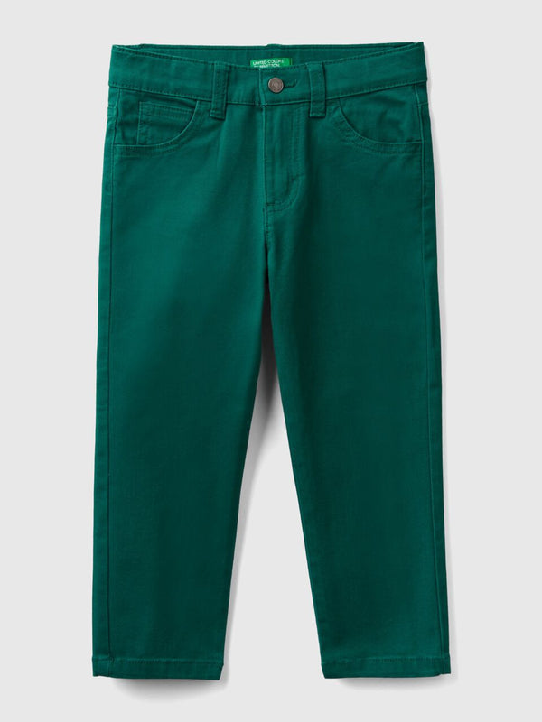 Boys Non Denim Jean - Dark Green