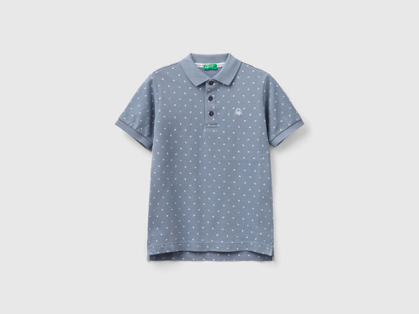 Boys Be Happy Polo Shirt - Blue