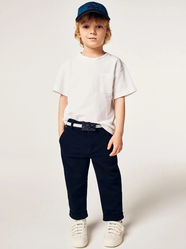 Boys Be Preppy Trousers - Navy