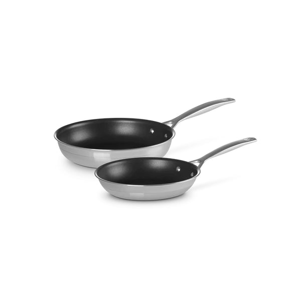 3-Ply Non-Stick Twin Pack Frying Pans 20 & 24cm