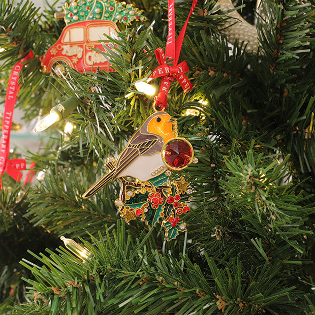 Gem Robin Christmas Decoration