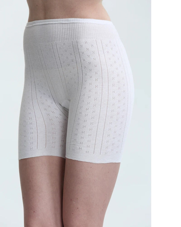 Knit Brief - White