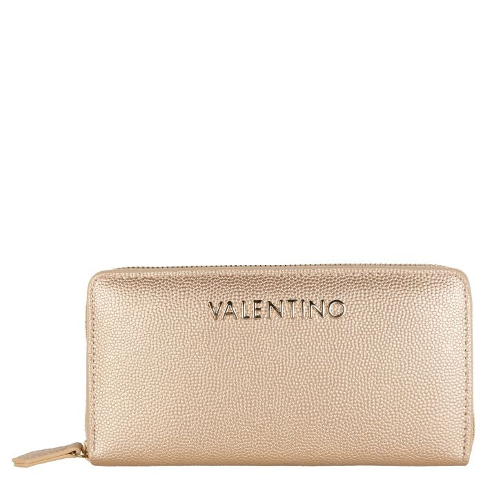 Divina Zip Around Wallet - Gold