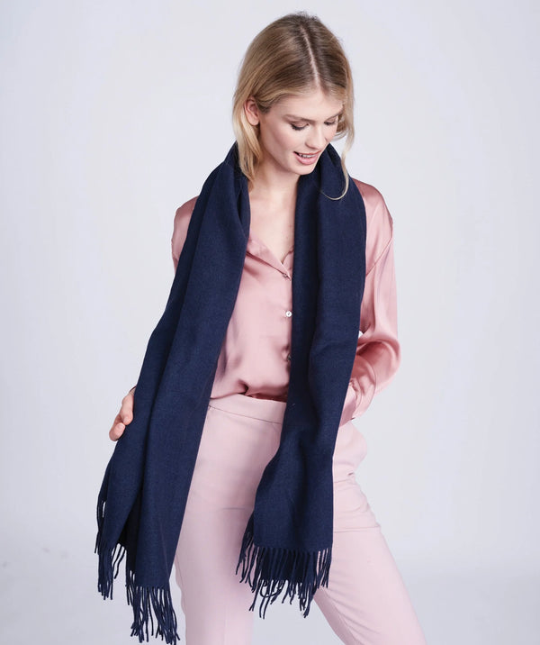 Willow Scarf - Navy