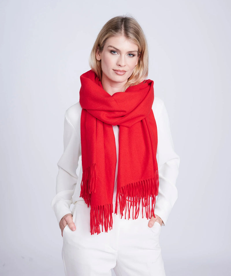 Willow Scarf - Red