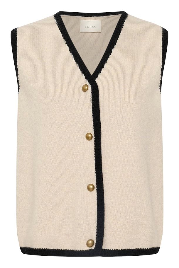 Tiffi Sleeveless Jumper - Ancient Scroll