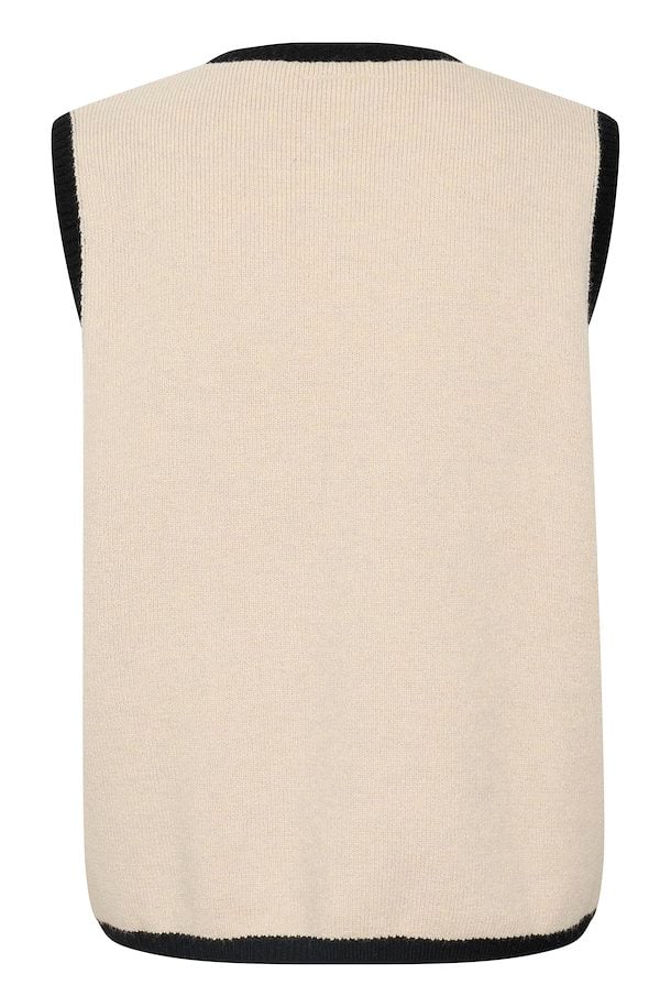 Tiffi Sleeveless Jumper - Ancient Scroll