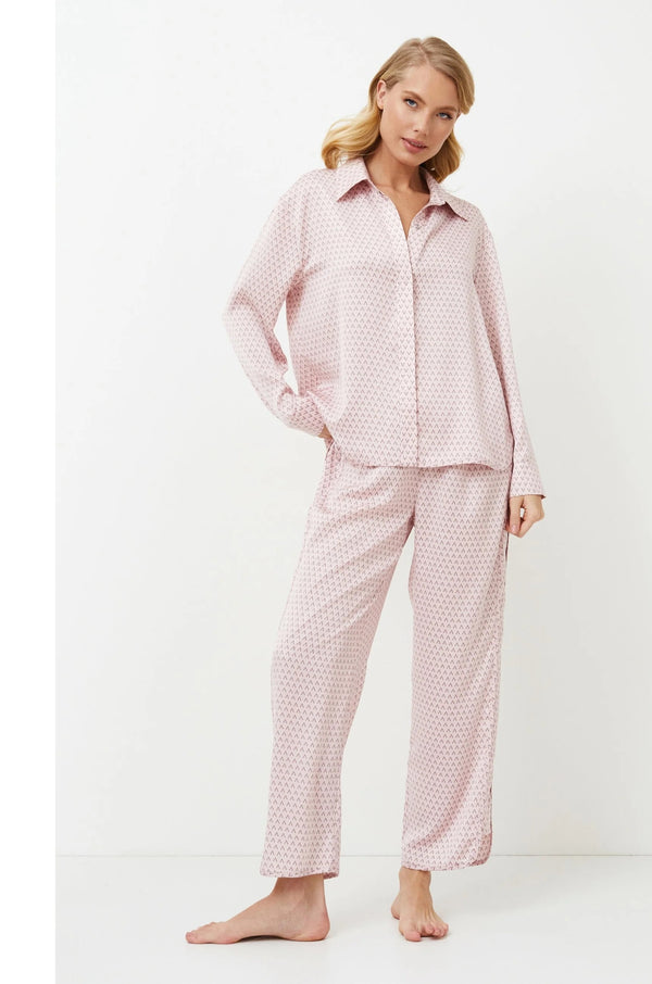 Aurelia Long Pyjama - Pink