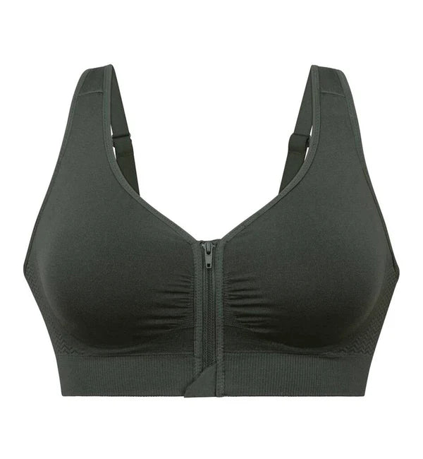 Zipped Bra - Jungle