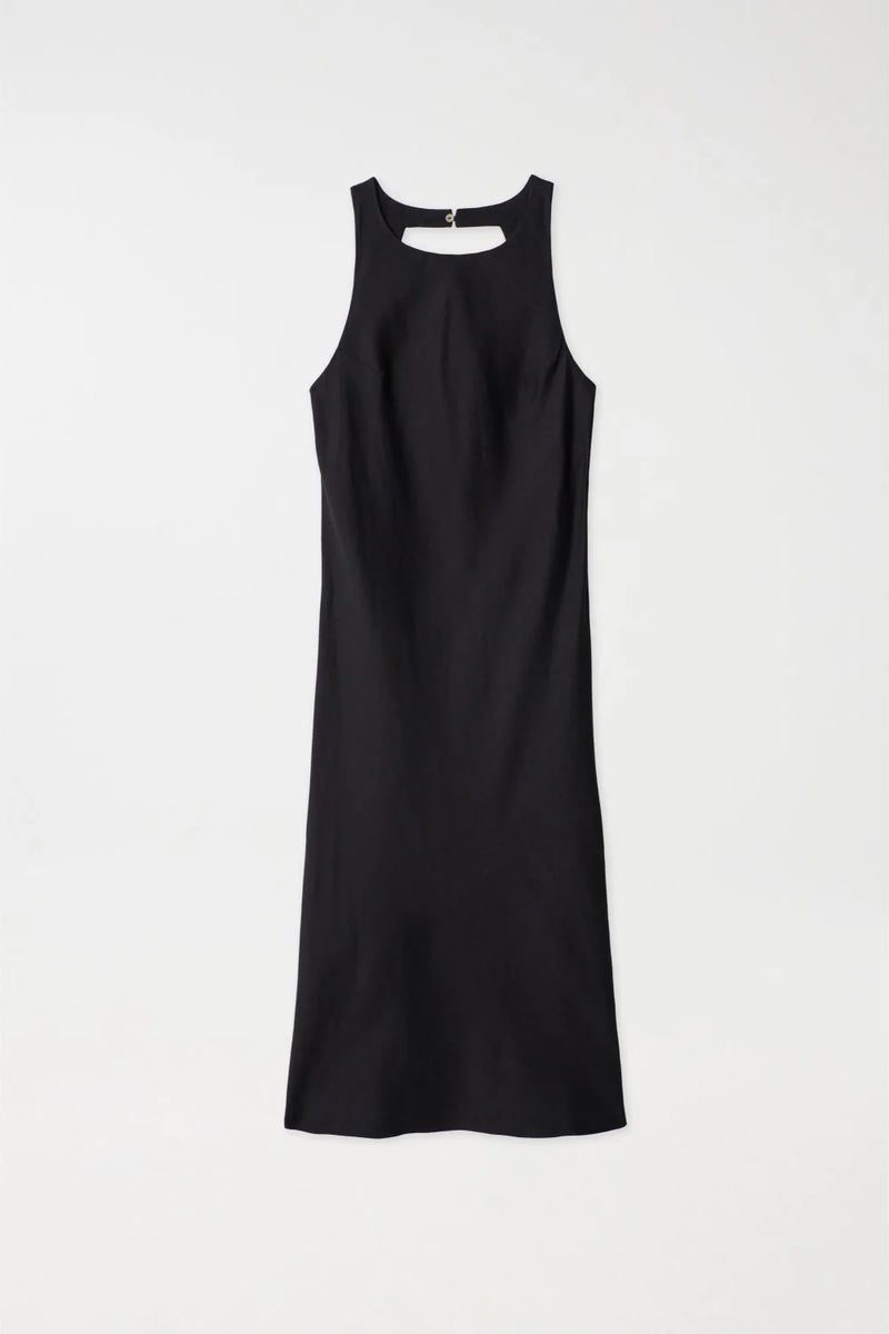 Linen Dress - Black