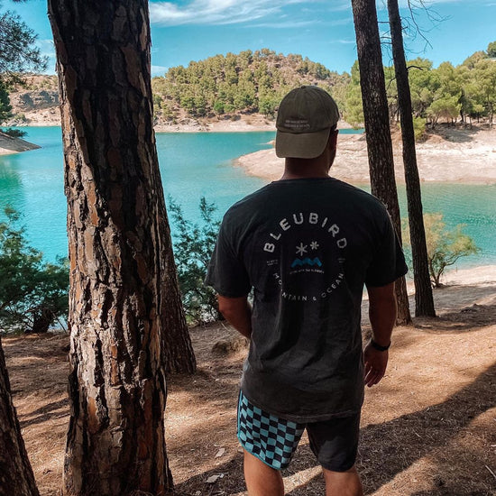 Bleubird Original Tee - Charcoal