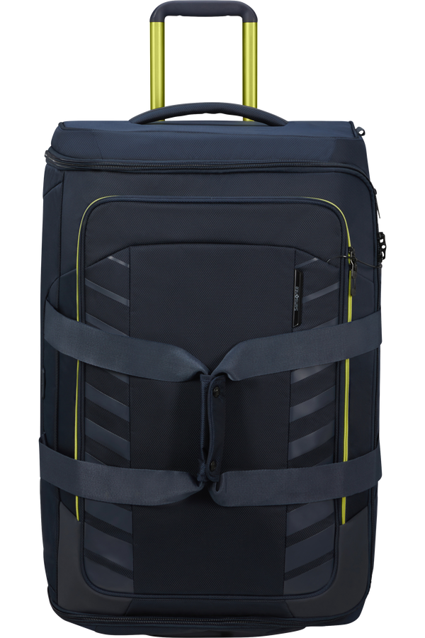 Respark Duffle With Wheels 74cm - Midnight Blue/Lime