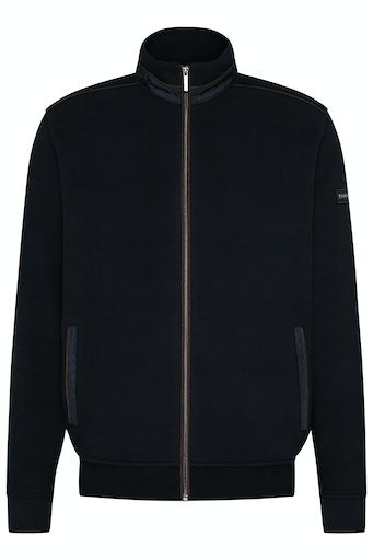 Bugatti Full Zip Cardigan - Navy