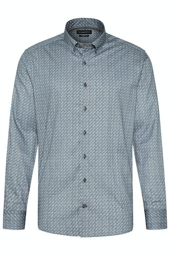 Long Sleeve Casual Shirt - Navy