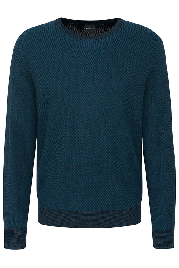 Round Neck Jumper - Petrol