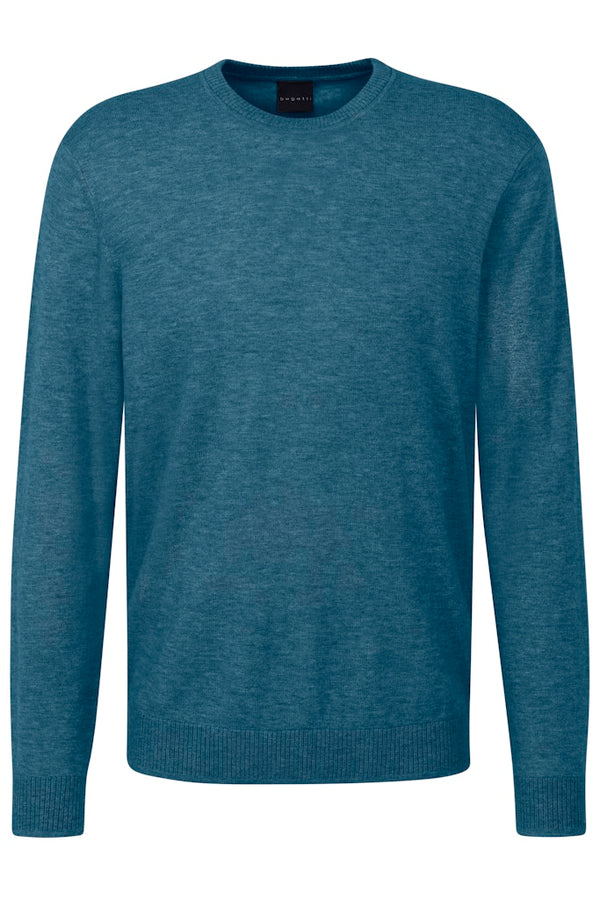 Round Neck Jumper - Petrol