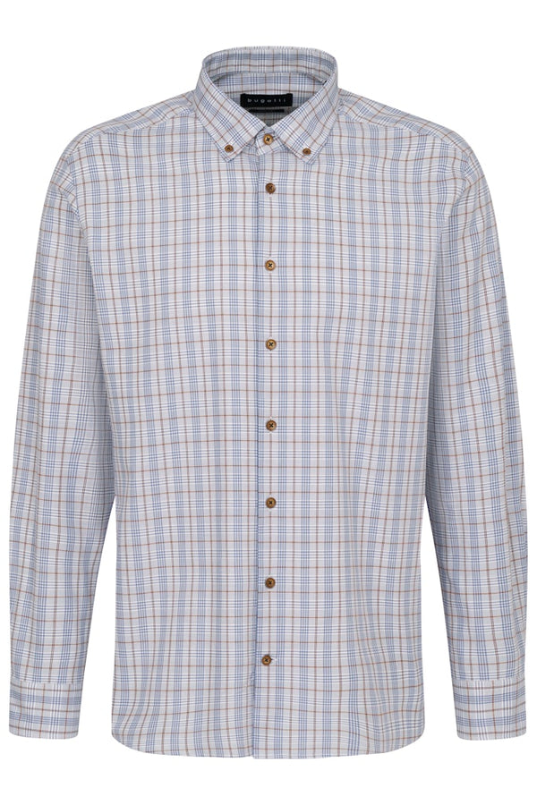 Casual Long Sleeve Shirt - Petrol