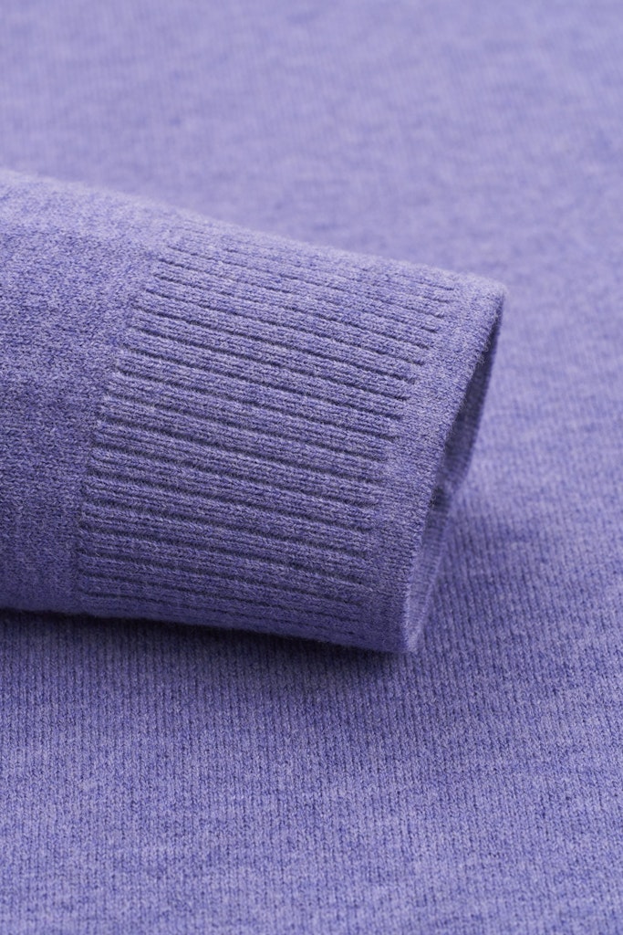 Round Neck Jumper - Lilac