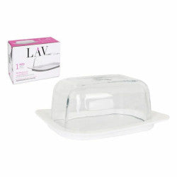 LAV Glass Butter Dish